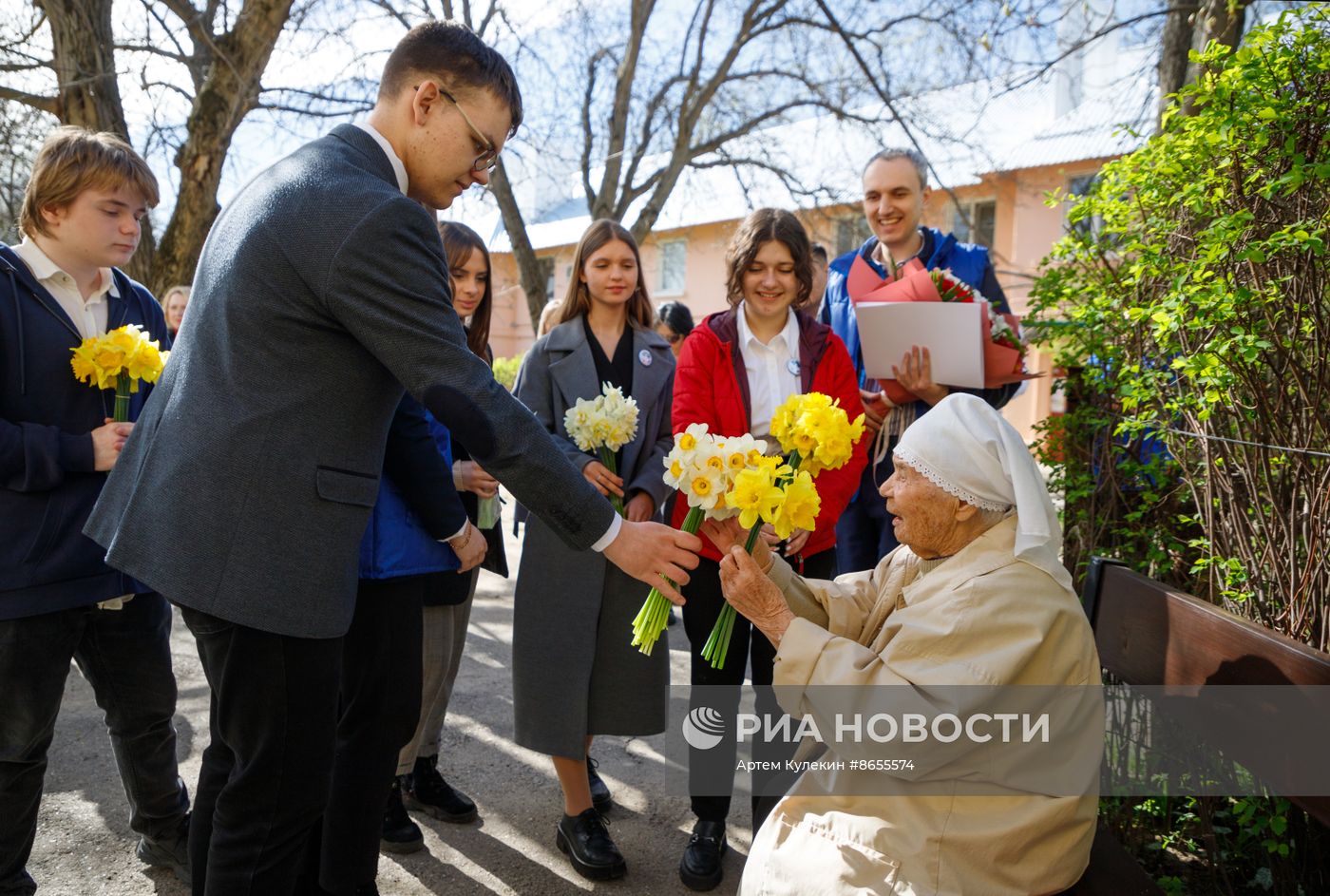 Ветерану войны М. Казновской из Приднестровья исполнилось 100 лет