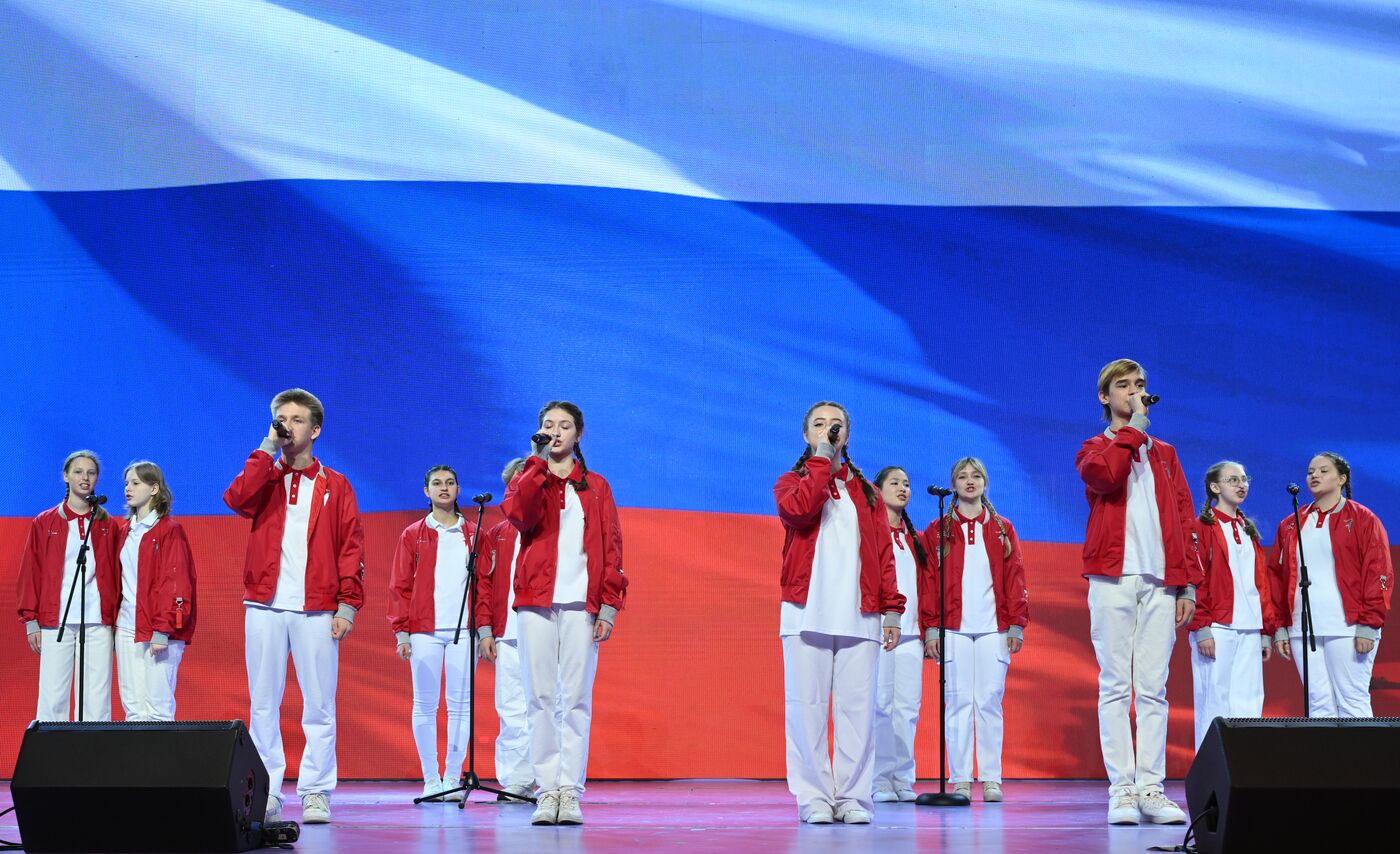 Выставка "Россия". Установочная сессия Всероссийского форума волонтеров-медиков. Торжественное открытие Всероссийского форума волонтеров-медиков