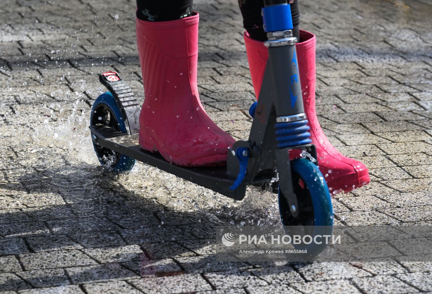 Теплая весенняя погода в Новосибирске