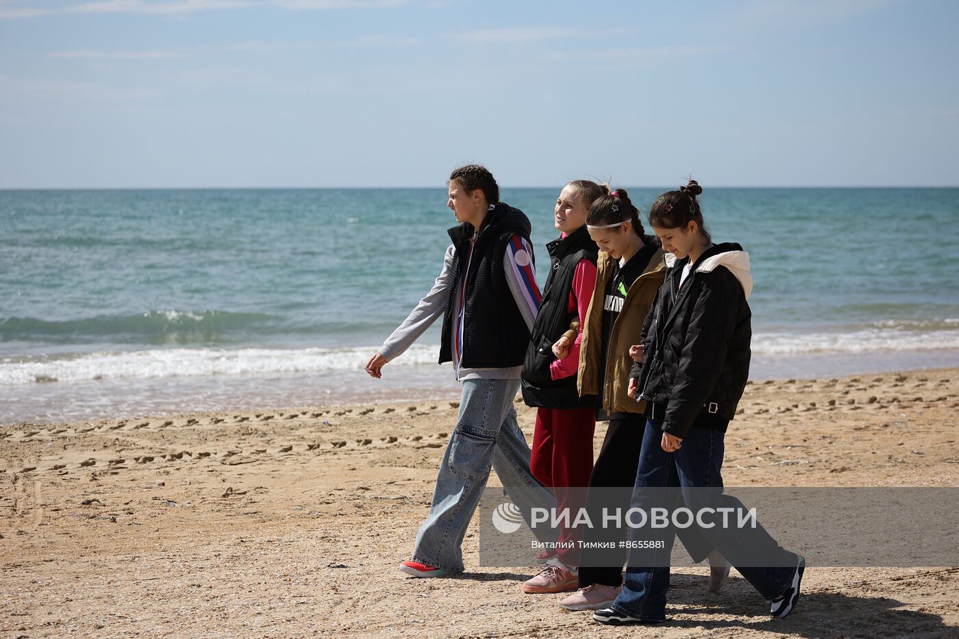 Дети из Белгородской области в санатории Анапы