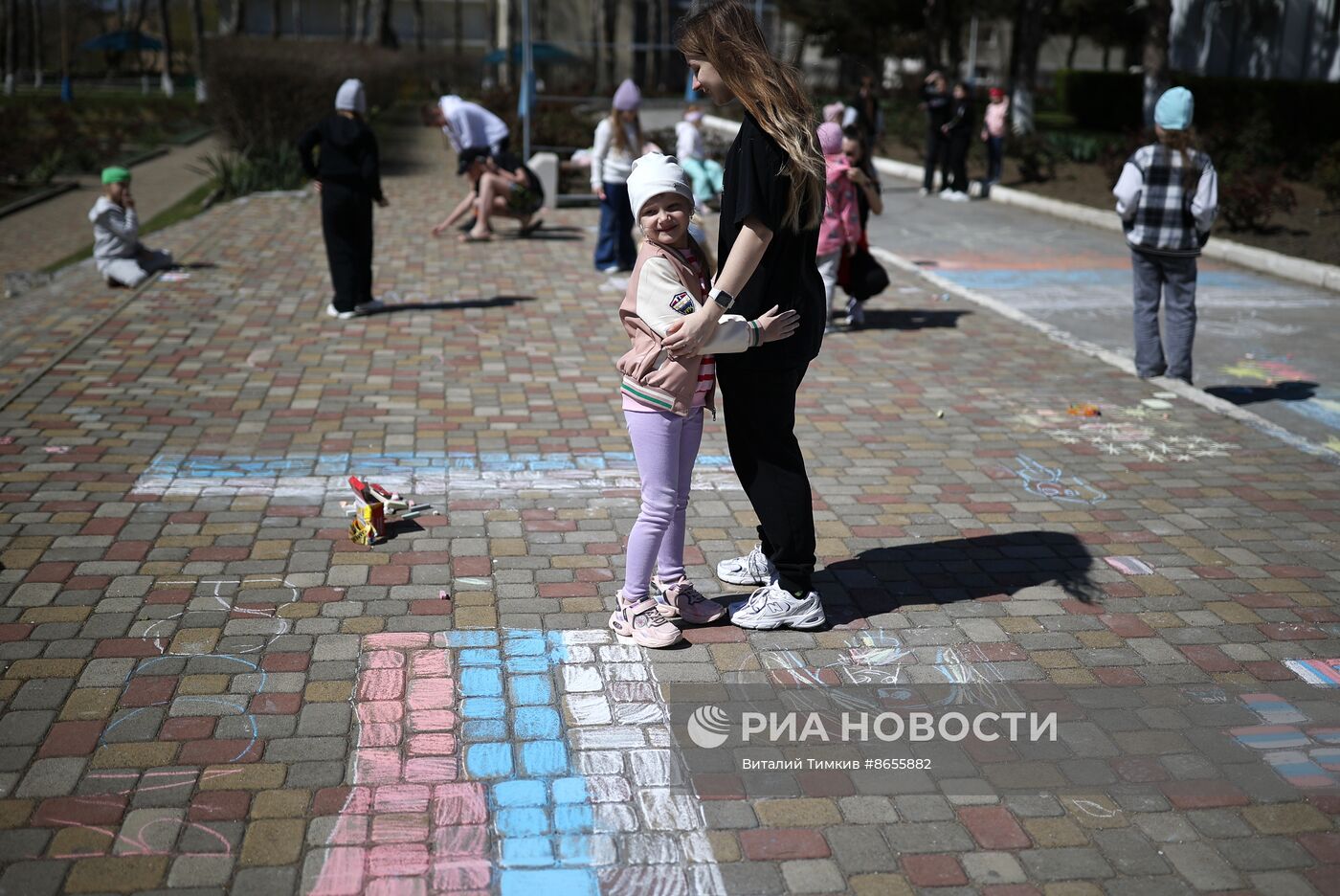 Дети из Белгородской области в санатории Анапы