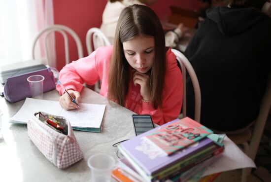 Дети из Белгородской области в санатории Анапы