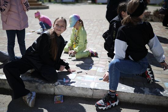 Дети из Белгородской области в санатории Анапы