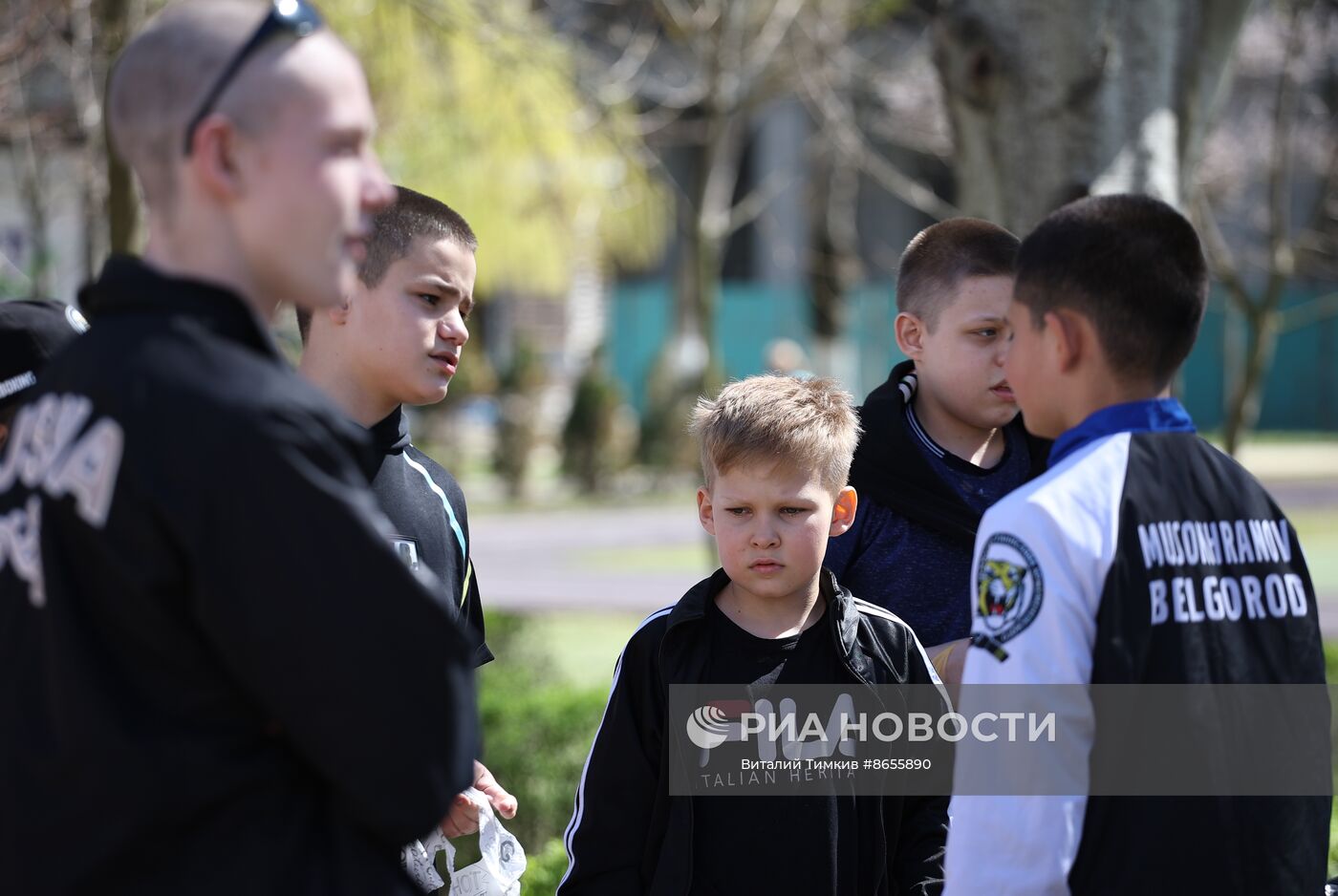 Дети из Белгородской области в санатории Анапы