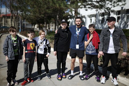 Дети из Белгородской области в санатории Анапы