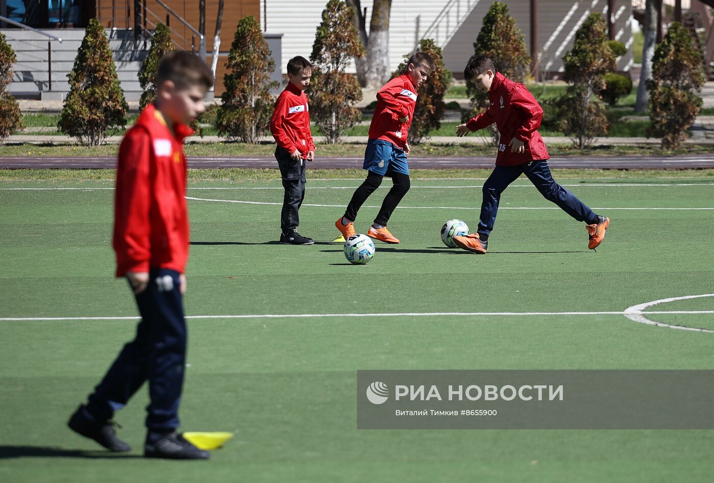 Дети из Белгородской области в санатории Анапы