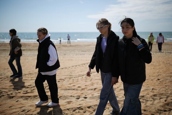 Дети из Белгородской области в санатории Анапы