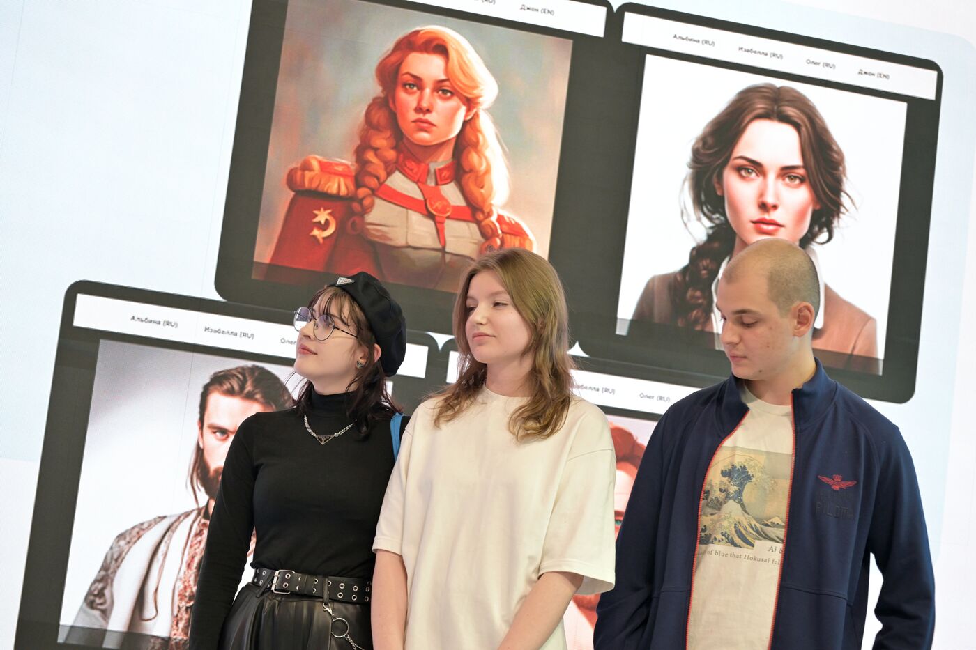 Выставка "Россия". Награждение победителей хакатона "Городские легенды"