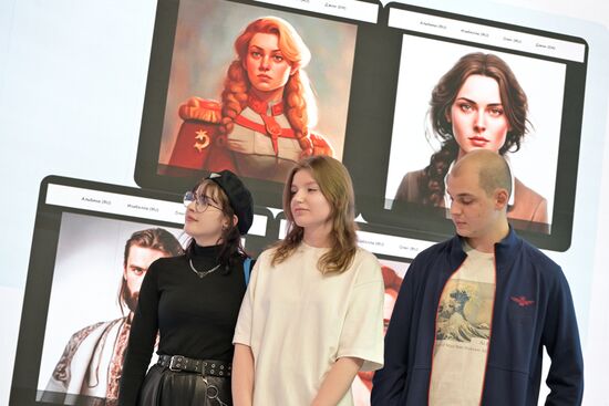 Выставка "Россия". Награждение победителей хакатона "Городские легенды"