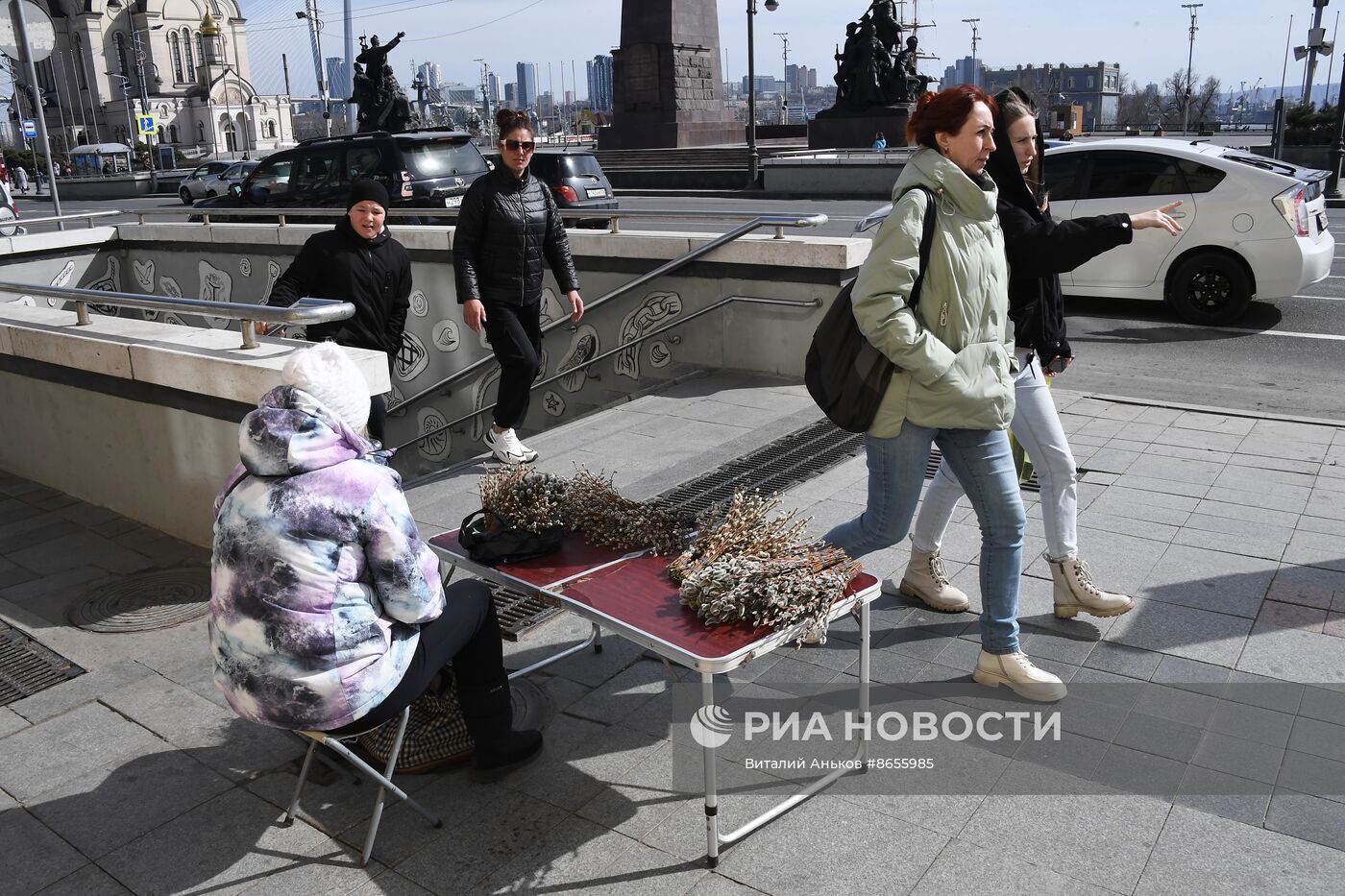 Теплая погода во Владивостоке