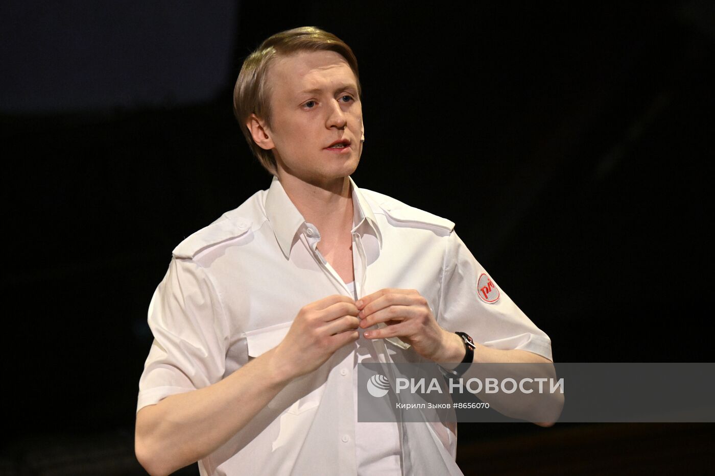 Выставка "Россия". Показ спектакля "У паровоза есть душа" в рамках проекта "Голоса страны"