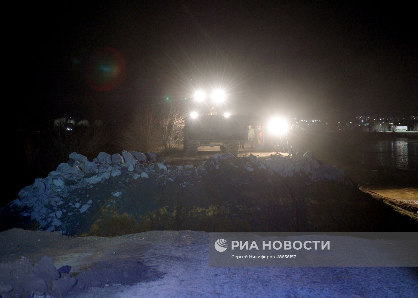 Прорыв дамбы в Орске