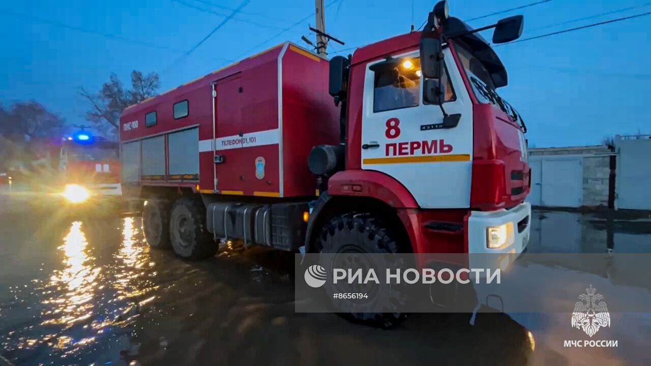 Прорыв дамбы в Орске