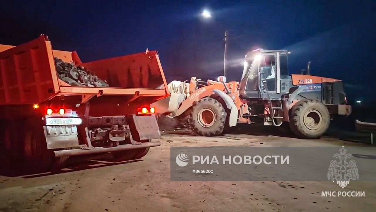 Прорыв дамбы в Орске