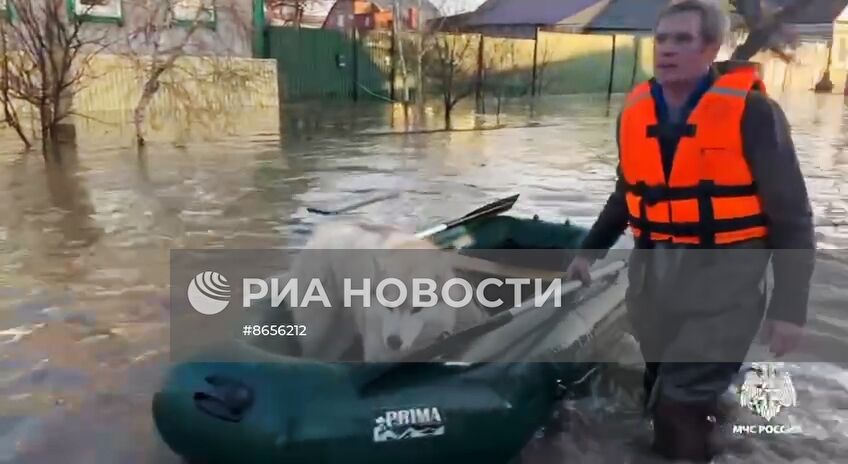 Прорыв дамбы в Орске