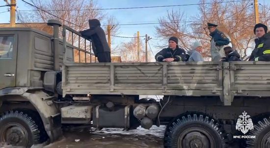 Прорыв дамбы в Орске