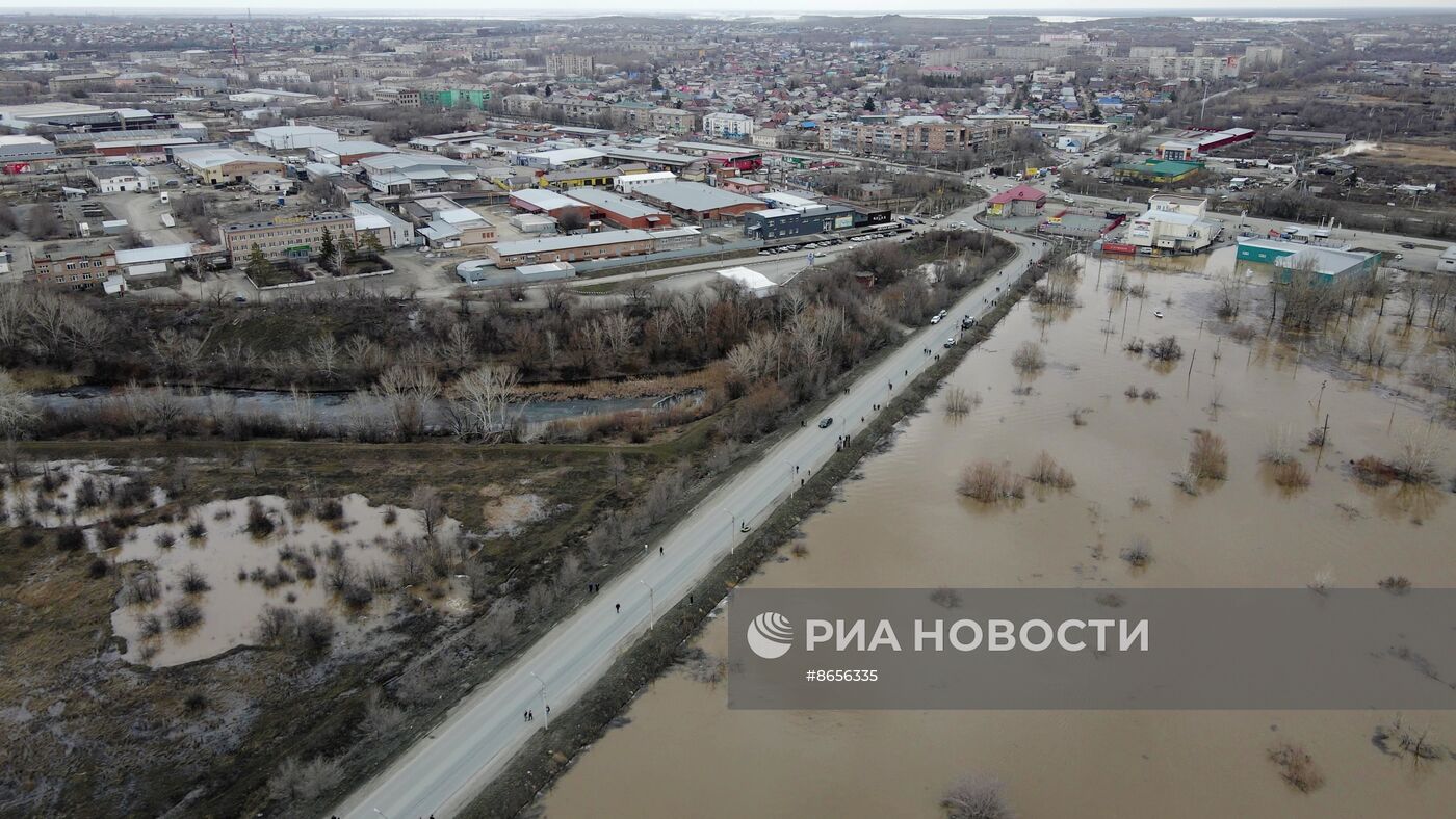 Прорыв дамбы в Орске