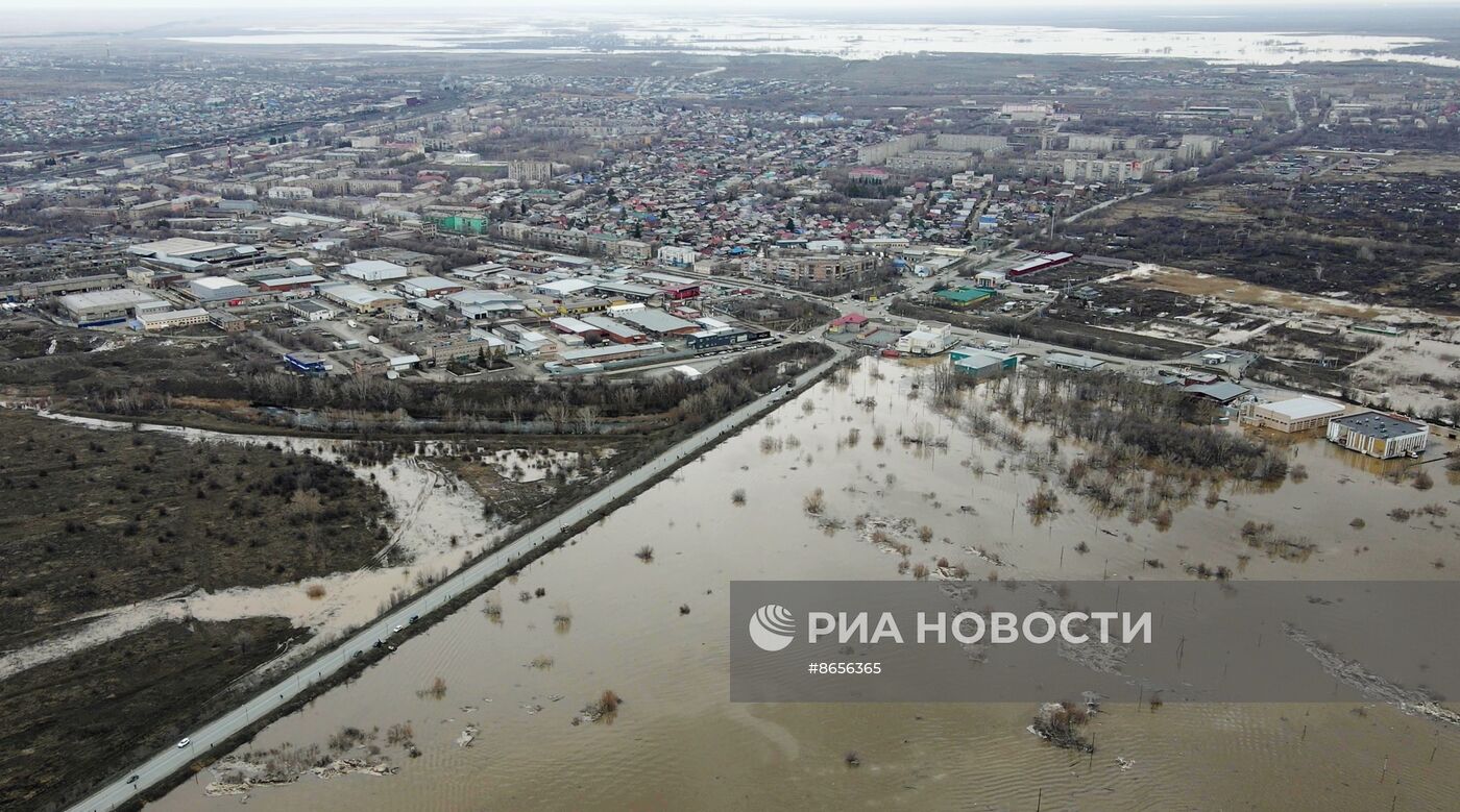 Прорыв дамбы в Орске