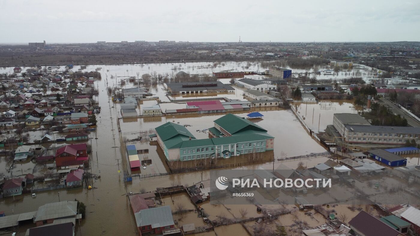 Прорыв дамбы в Орске