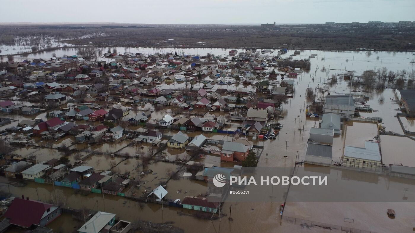 Прорыв дамбы в Орске