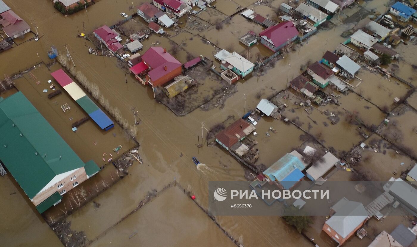 Прорыв дамбы в Орске