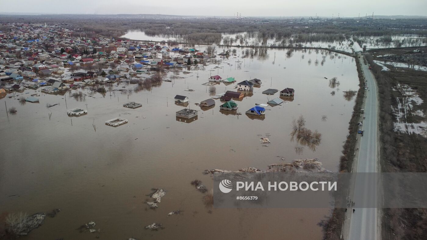 Прорыв дамбы в Орске