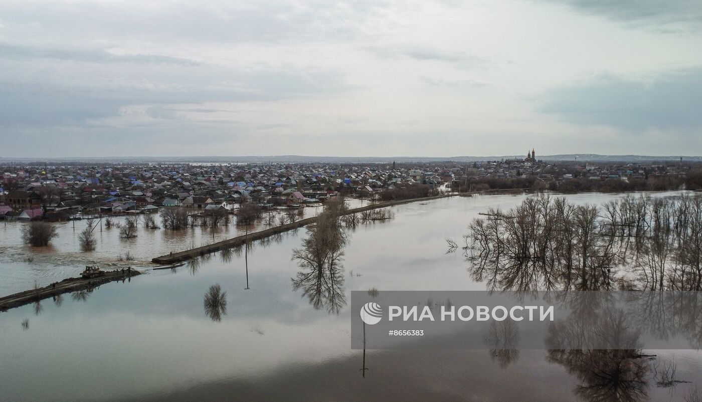 Прорыв дамбы в Орске