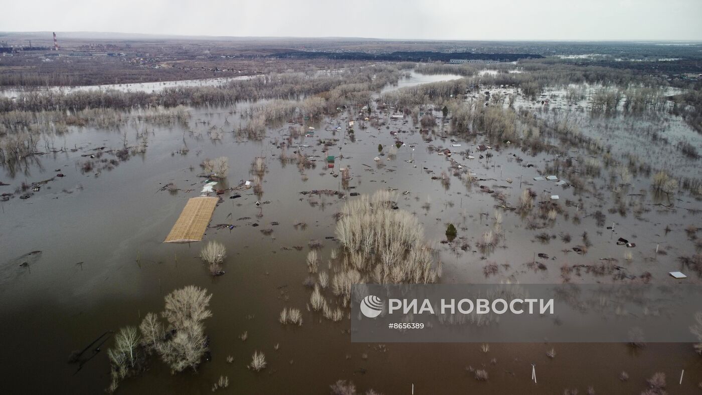 Прорыв дамбы в Орске