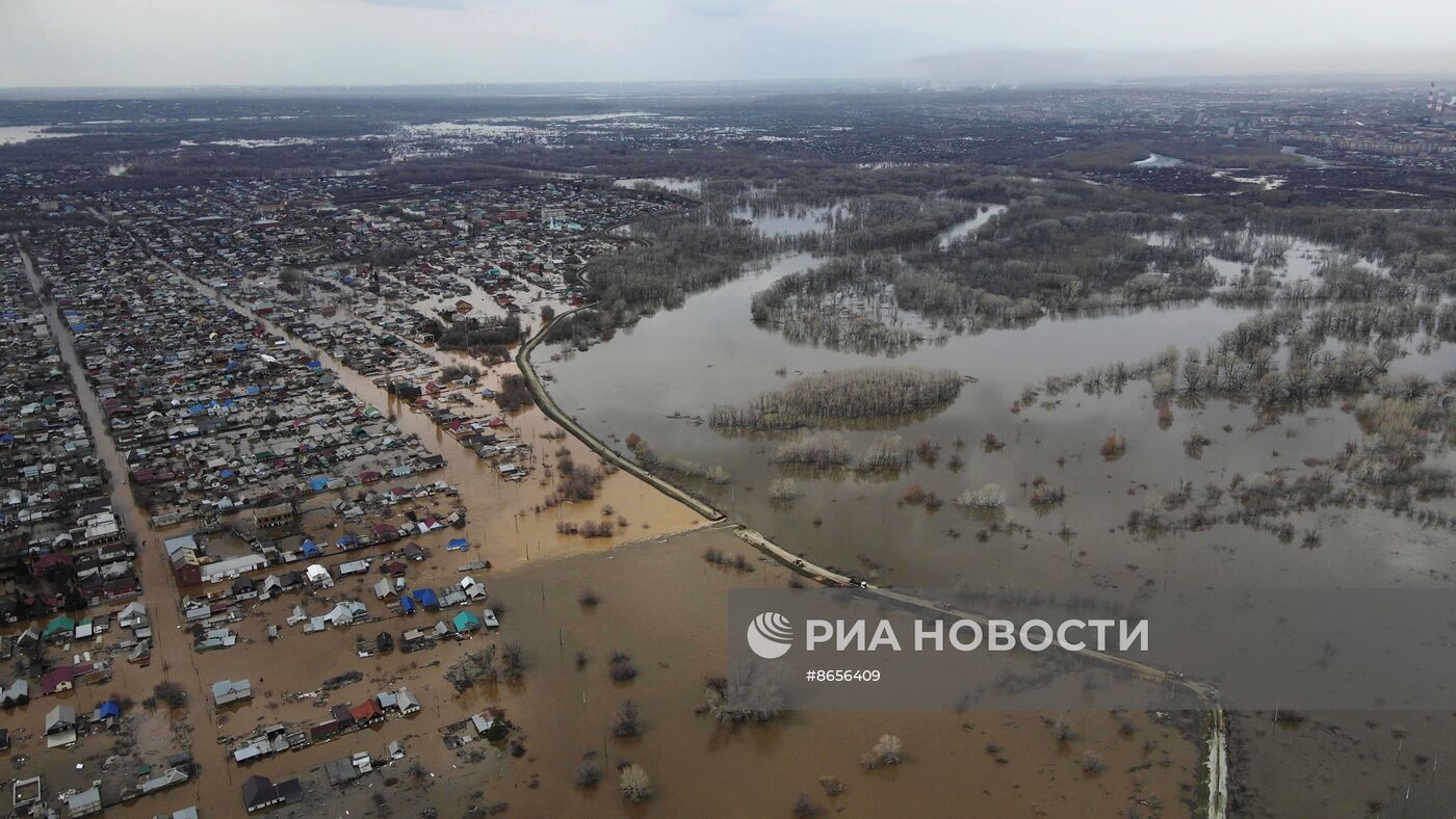 Прорыв дамбы в Орске