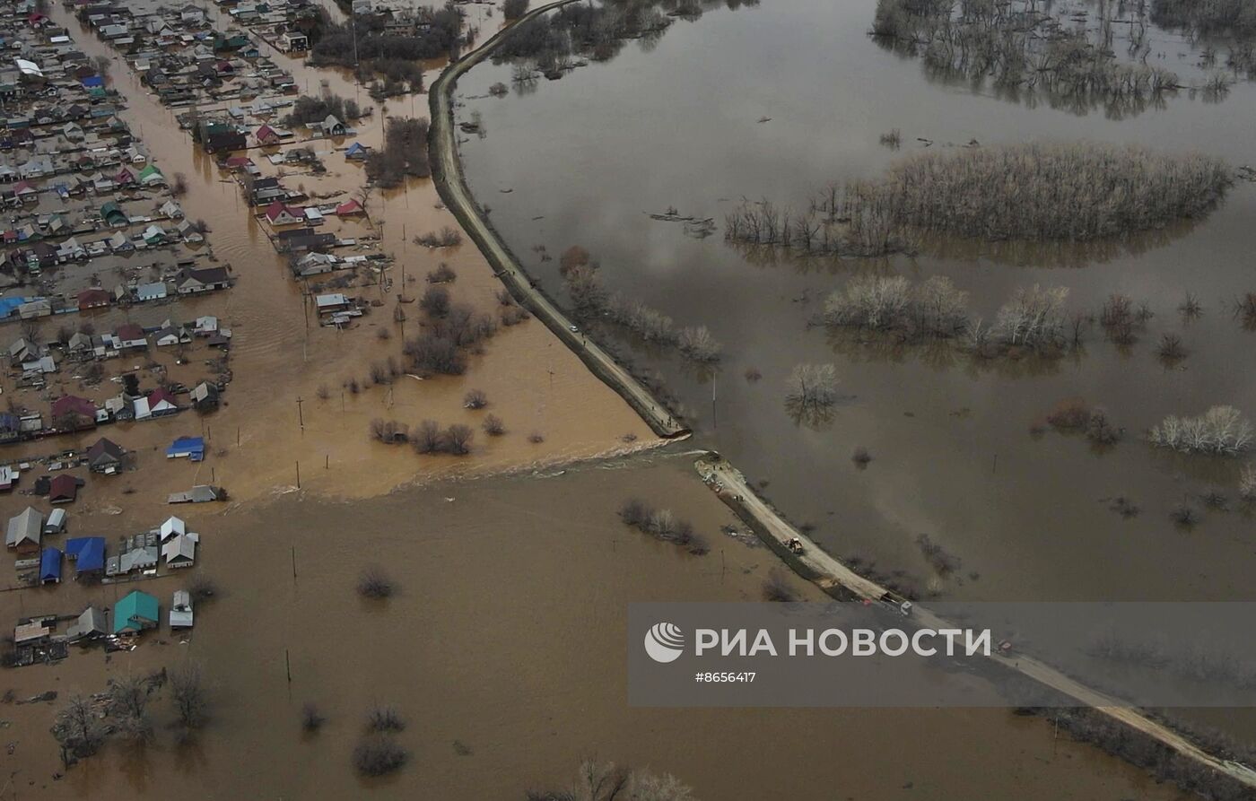 Прорыв дамбы в Орске