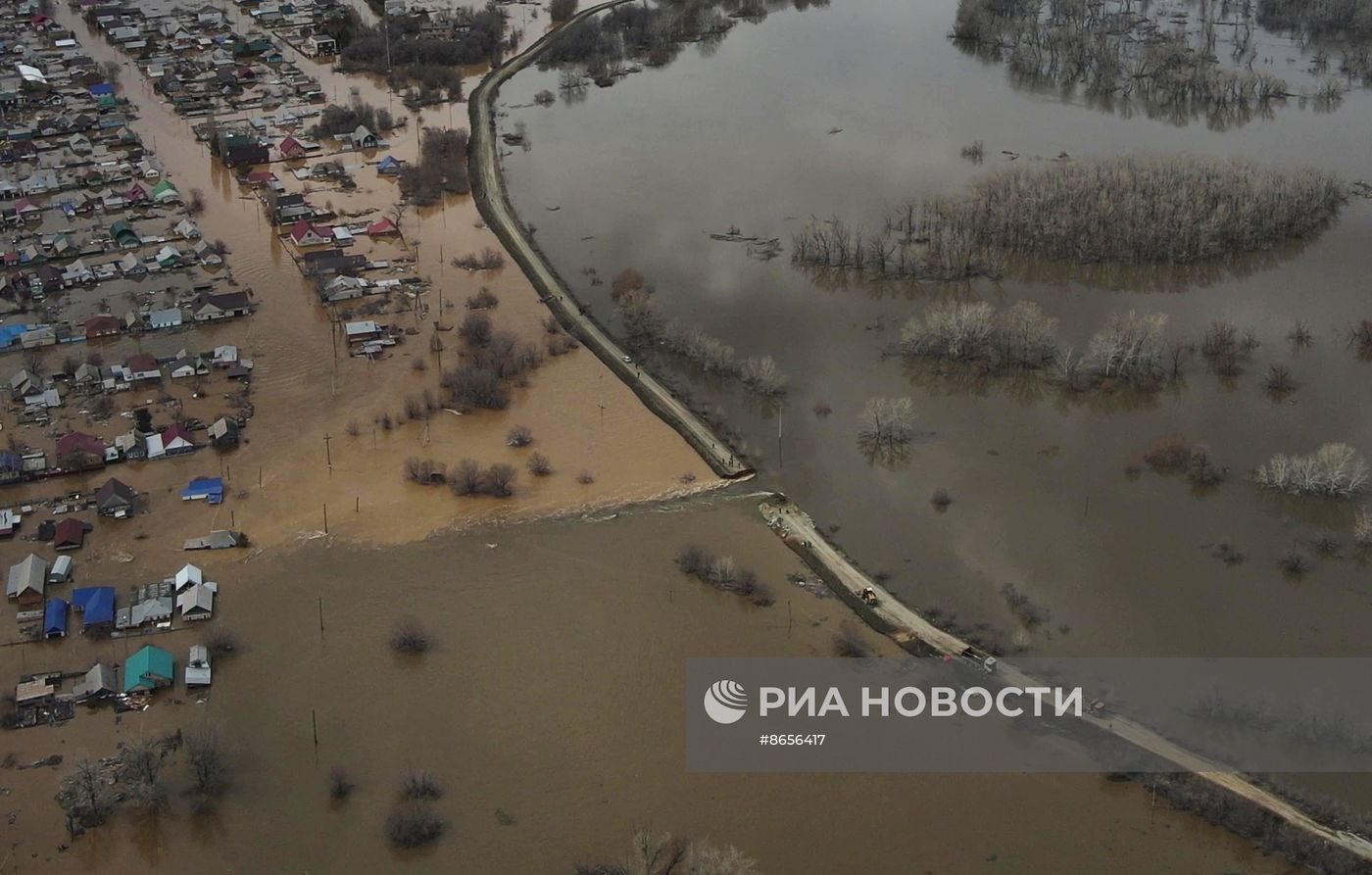 Прорыв дамбы в Орске