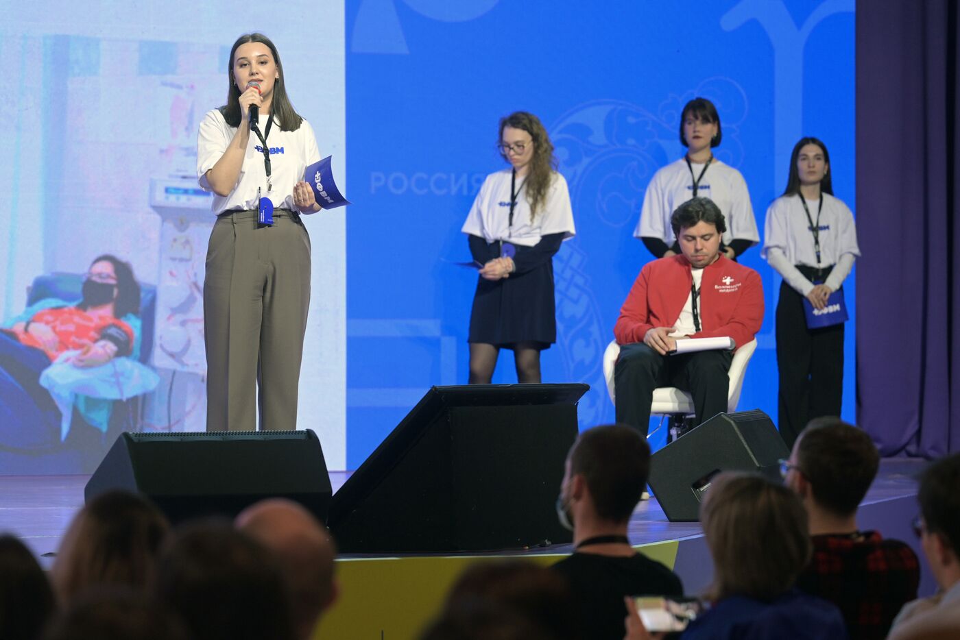 Выставка "Россия". Торжественный съезд ВОД "Волонтеры-медики"