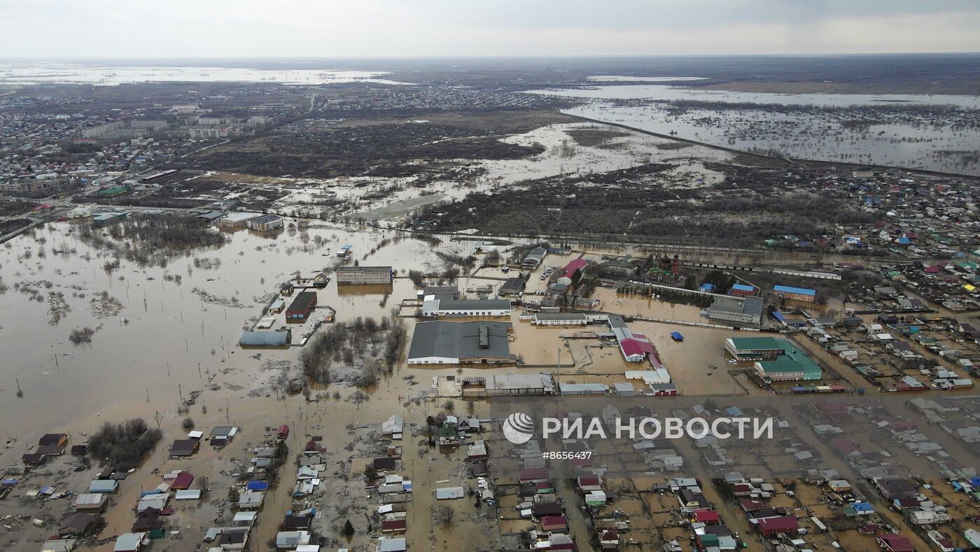 Прорыв дамбы в Орске