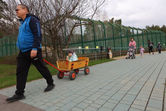 Белгородский зоопарк открылся для посещения после перерыва в работе из-за обстрелов