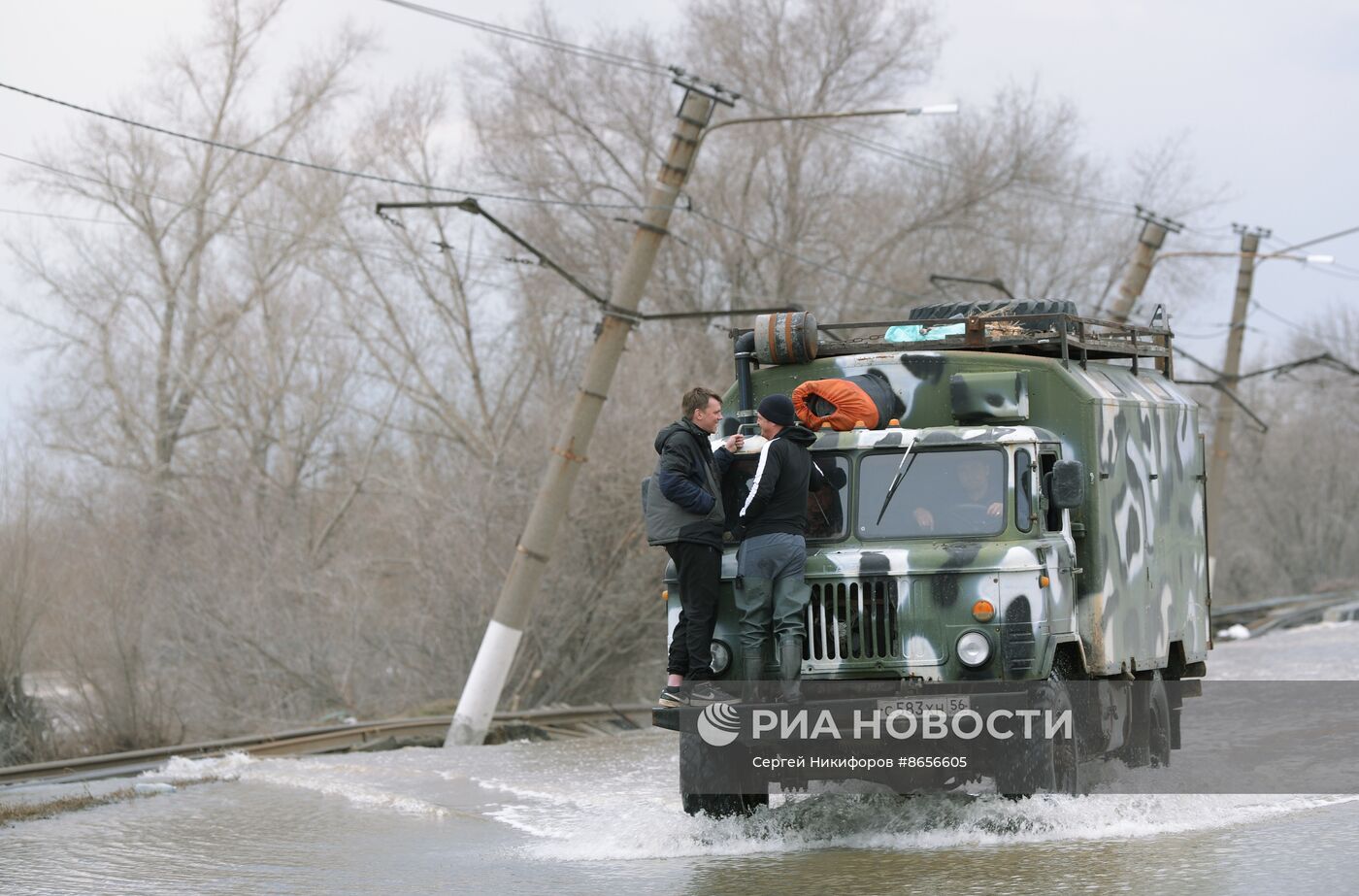 Последствия прорыва дамбы в Орске