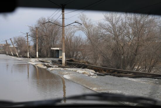 Последствия прорыва дамбы в Орске