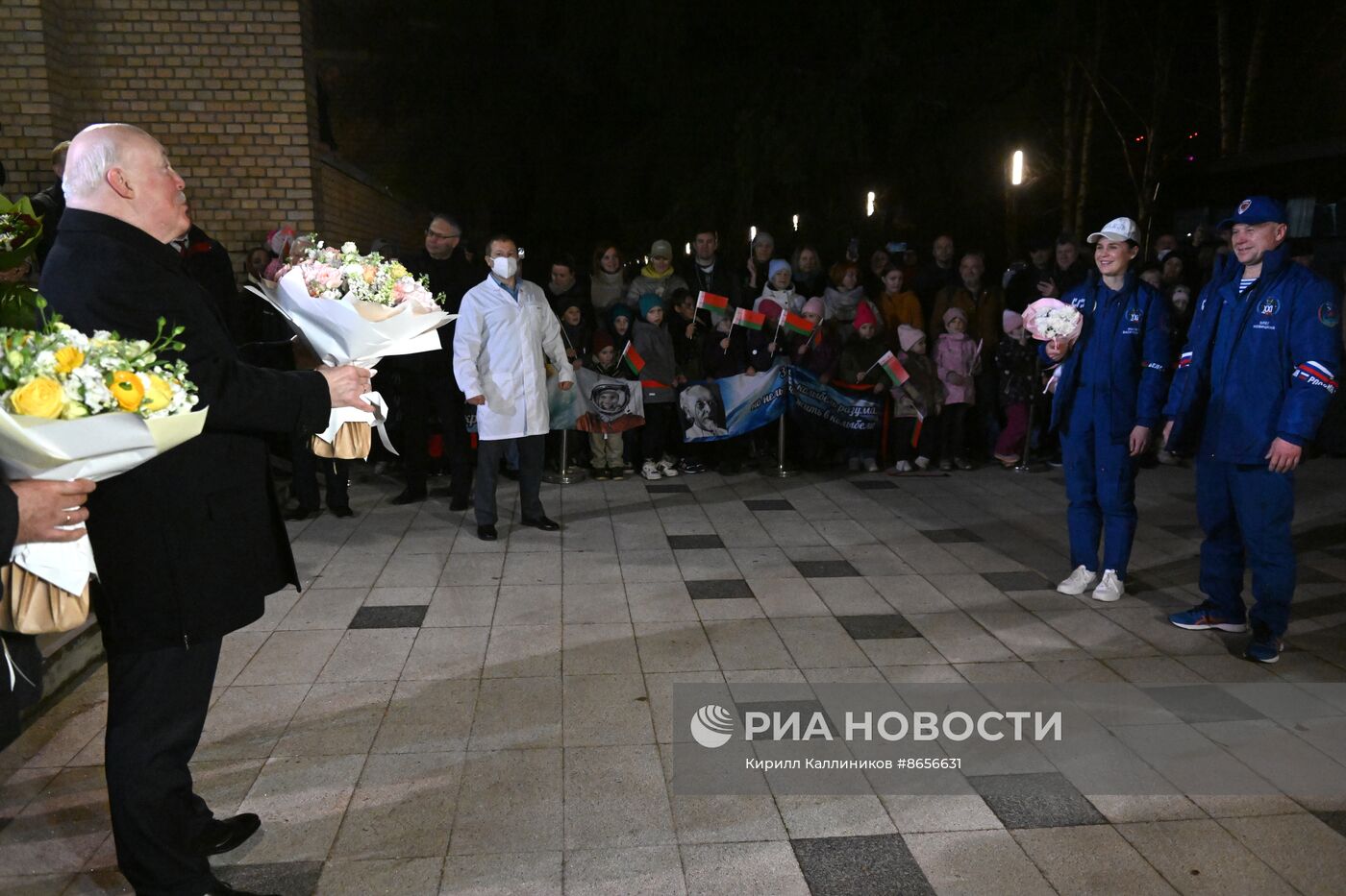 Встреча экипажа 21-й экспедиции МКС в Звездном городке