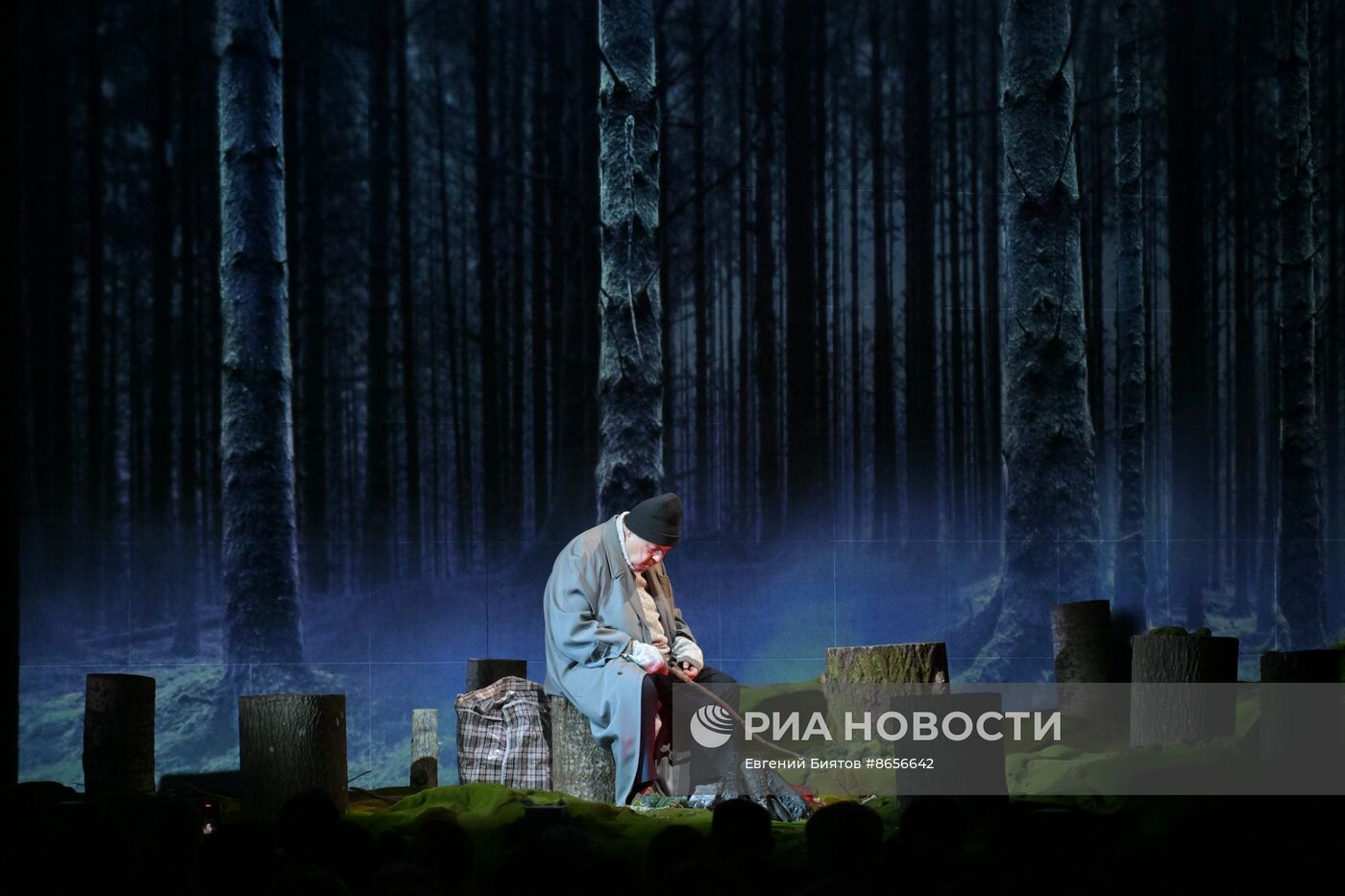 Выставка "Россия". Показ спектакля "Медитативный ёж" в рамках проекта "Голоса страны"