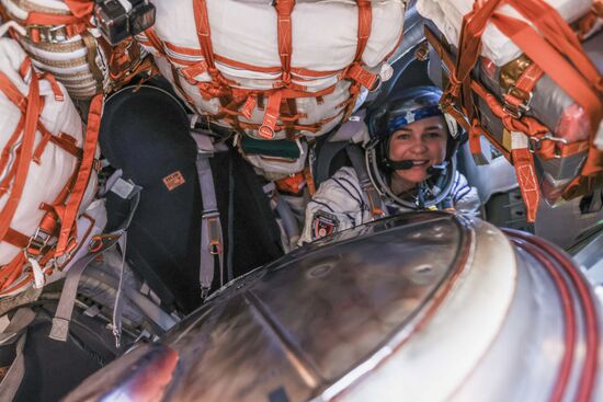 Приземление ТПК "Союз МС-24"