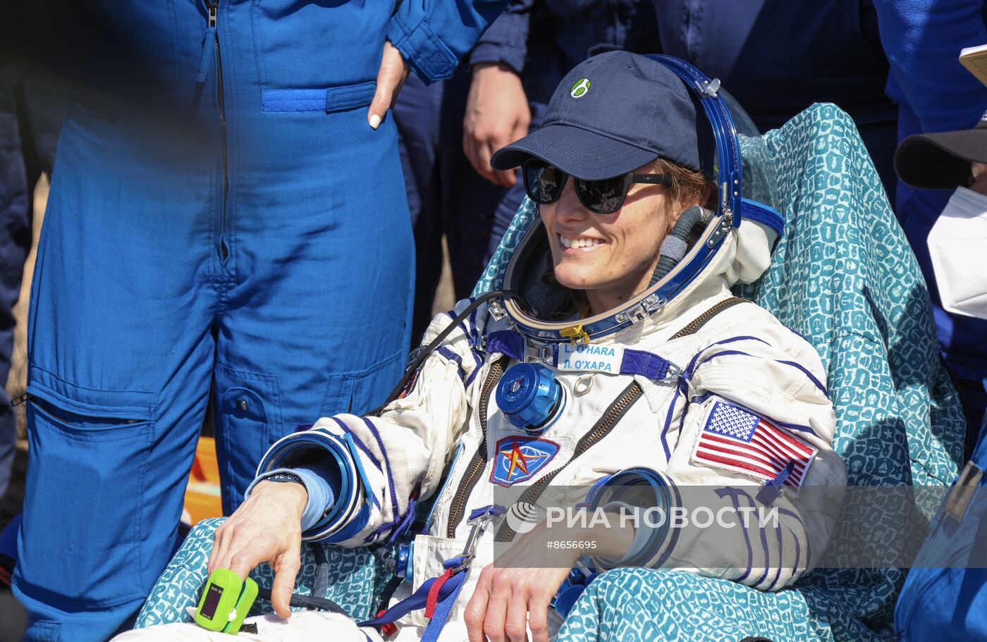 Приземление ТПК "Союз МС-24"