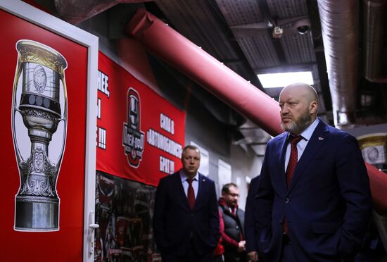 Хоккей. КХЛ. Матч "Автомобилист" - "Металлург Мг"