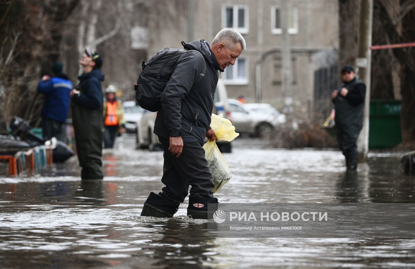 Обстановка в Орске после прорыва дамбы