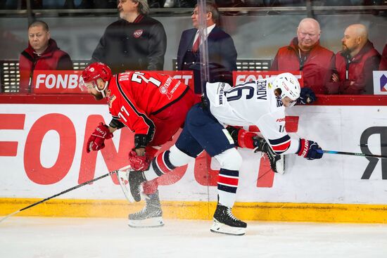 Хоккей. КХЛ. Матч "Автомобилист" - "Металлург Мг"