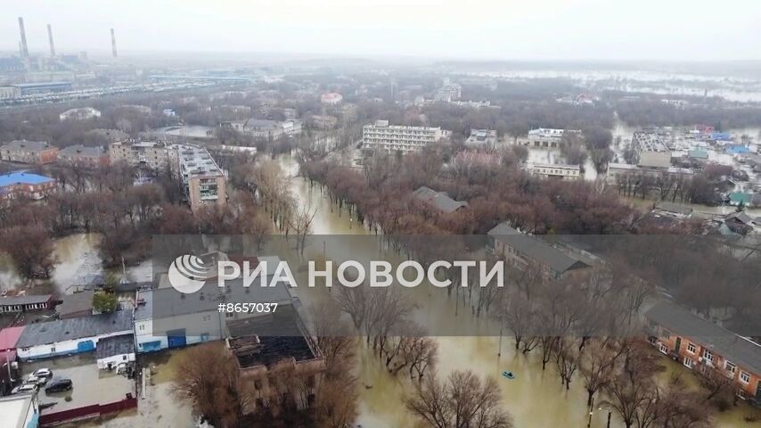 Обстановка в Орске после прорыва дамбы