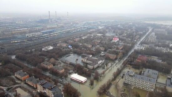 Обстановка в Орске после прорыва дамбы