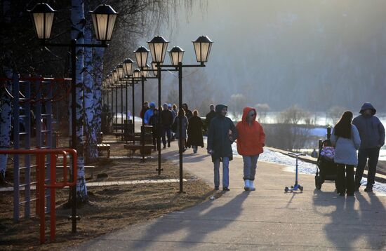 Весна в Красноярском крае