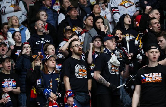 Хоккей. КХЛ. Матч "Автомобилист" - "Металлург Мг"