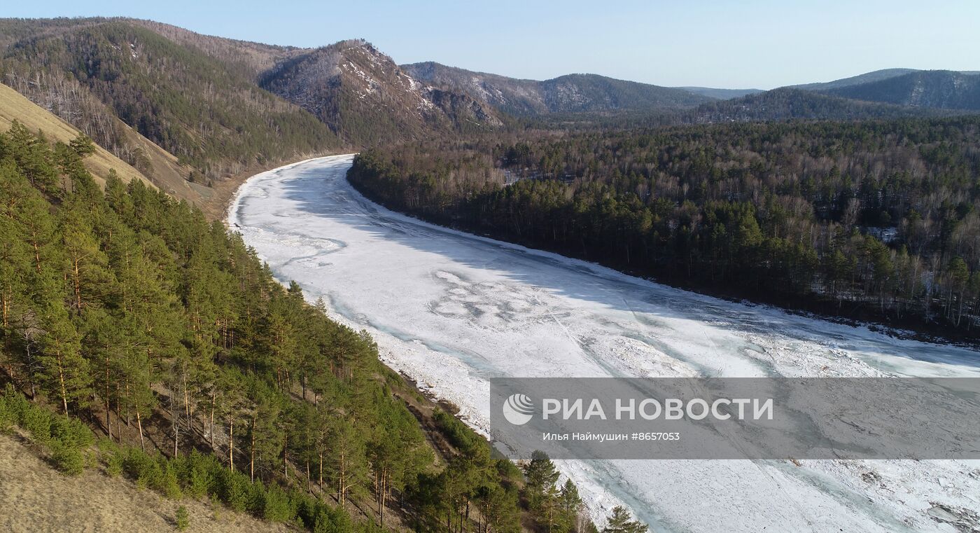 Весна в Красноярском крае