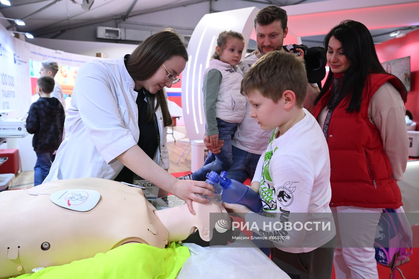 Выставка "Россия".  Мероприятия в рамках Дня здоровья