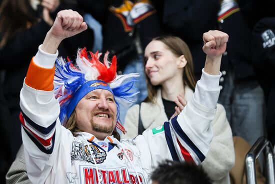 Хоккей. КХЛ. Матч "Автомобилист" - "Металлург Мг"